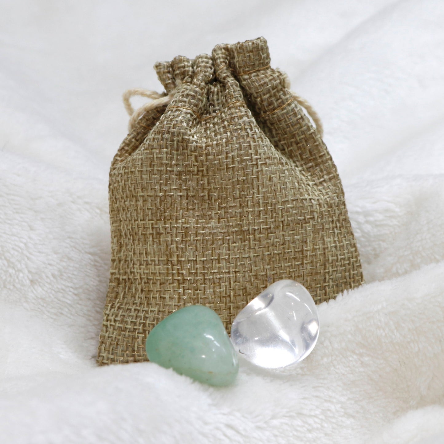 Fokus & Harmonie-Set (Bergkristall & Aventurin)